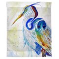 Betsy Drake Betsy Drake TP1006 24 x 30 in. Watercolor Heron Wall Hanging TP1006